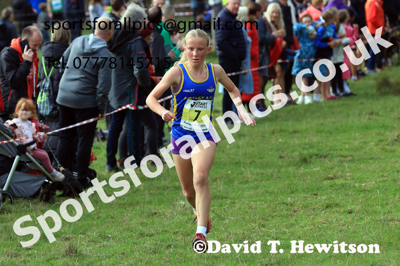 Girls Under-15s 2025 Start Fitness NEHL, Druridge Bay, Northumberland. Photo: David T. Hewitson/Sports for All Pics